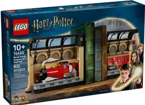 Knižní zarážka: Spěšný vlak do Bradavic - Harry Potter (76450)