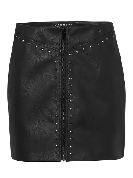 KOROSHI Sukňa  čierna