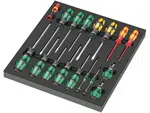 Wera 150101 Šroubováky 9710 Set 1 v pěnové vložce (Sada 18 dílů)