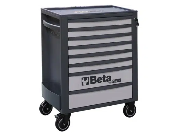 Dílenský vozík, 8 zásuvek, šedý - Beta Tools