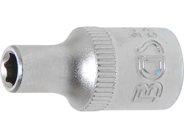 BGS Technic BGS 2474 Nástrčná hlavice 1/4" šestihran 4 mm - Flank Drive/Pro Torque