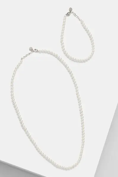 Stříbrný náhrdelník a náramek Answear.LAB