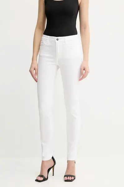 Džíny Armani Exchange dámské, béžová barva, XW000123 AF10862