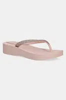 Žabky Ipanema MESH CHIC PL dámské, růžová barva, na klínku, 83386-BD733