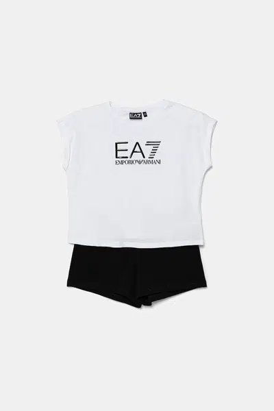 Dětská souprava EA7 Emporio Armani bílá barva, 7G000070 AF12503