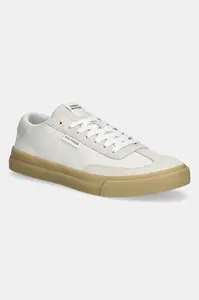 Tommy Hilfiger Kožené sneakers boty Tommy Hilfiger TH CUPSET SUMMER LTH