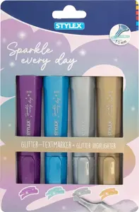 Zvýrazňovače s glitry