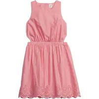 GAP CUT OUT EYELET Dievčenské šaty, ružová, veľkosť