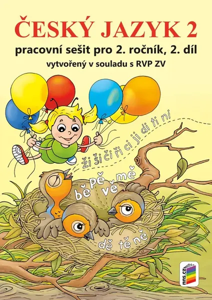 Český jazyk 2, 2. díl s Agátou - (barevný pracovní sešit) (2-64)