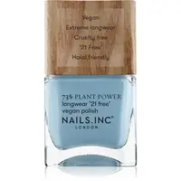 Nails Inc. Plant Power dlouhotrvající lak na nehty odstín Clean To The Core 14 ml
