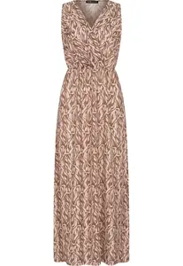 Cloud5ive Šaty  béžová / hnedá