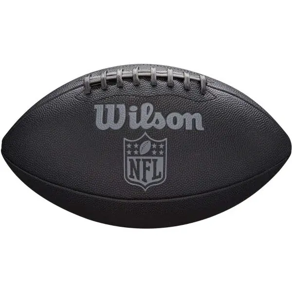 Wilson NFL JET BLACK Lopta na americký futbal, čierna, veľkosť