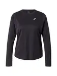 ASICS Funkčné tričko  čierna / biela