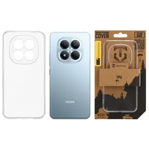 Zadní kryt Tactical TPU pro Xiaomi Redmi Note 15 Pro 4G, transparentní