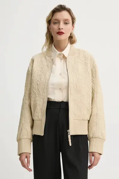 Kožená bunda bomber MUNTHE FERRIL