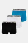 Karl Lagerfeld přiléhavé boxerky pánské bavlněné s elastanem 3-pack