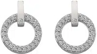 Hot Diamonds Třpytivé náušnice s pravým diamantem Flora DE580