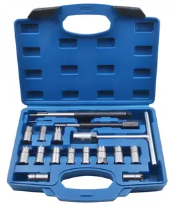 Frézy na sedla vstřikovačů, sada 17 kusů - QUATROS QS20682