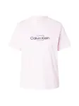 Calvin Klein Jeans Tričko 'CLASSIC NYC'  rosé / čierna
