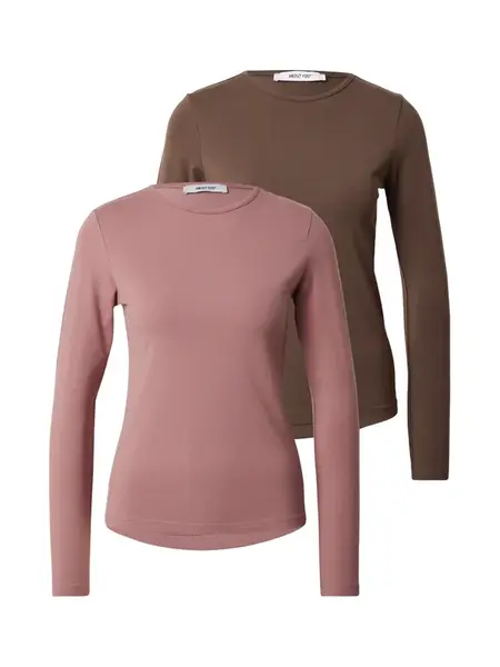 ABOUT YOU Tričko 'Layla'  hnedá / staroružová