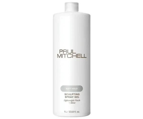 Objemový gel ve spreji Paul Mitchell Soft Hold Sculpting Spray Gel - 1000 ml, náhradní náplň + dárek zdarma