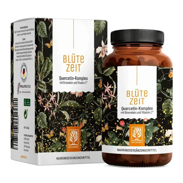 Quercetín komplex - kvercetín, bromelaín a vitamín C, 120 kapsúl