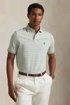 Bavlněné polo tričko Polo Ralph Lauren pánské, zelená barva, 710974596