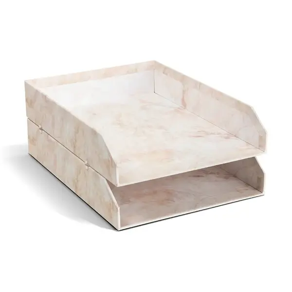 Organizér dokumentů Bigso Box of Sweden béžová barva