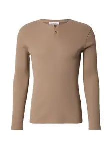 DAN FOX APPAREL Tričko 'Kai'  tmavošedá