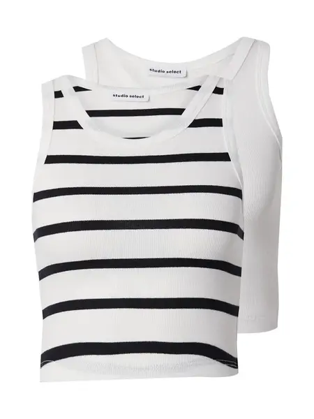 studioselect Top 'Marlene'  čierna / biela