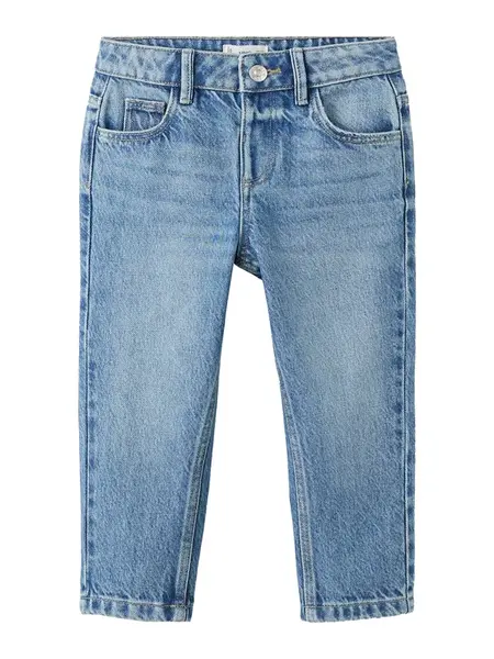 MANGO KIDS Džínsy 'XAVI'  modrá denim