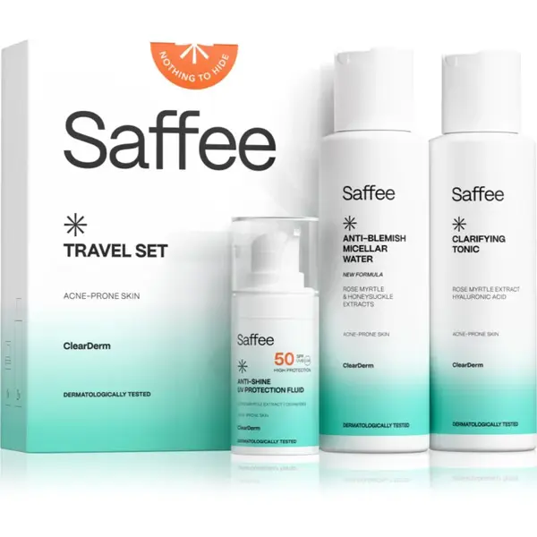 Saffee ClearDerm Travel Set cestovná sada