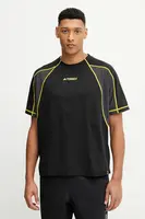 Sportovní tričko adidas TERREX x National Geographic pánské, černá barva, JP1299