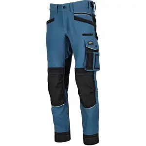 Kalhoty pracovní STRETCH LINE, modré, M, STALCO PERFECT