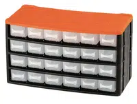 TOOD Box na nářadí 24 zásuvek, 330x160x180 mm, plast