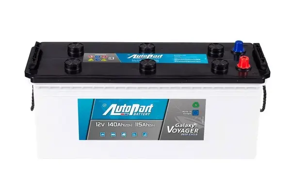AUTOPART Trakční baterie Galaxy Voyager 140 Ah 12V, 513x185x218 mm