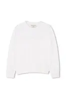 Dětská bavlněná mikina Michael Kors bílá barva, s aplikací, R30322