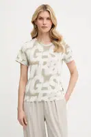 Bavlněné tričko G-Star Raw dámské, tmavomodrá barva, D26066-C565