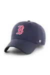 Bavlněná baseballová čepice 47 brand MLB Boston Red Sox tmavomodrá barva, B-BRRRC02BBU-NY
