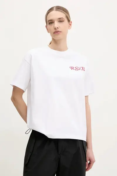 Bavlněné tričko Fila Leffinge