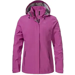 Schöffel GMUND W Dámská větru a vodě odolná bunda, růžová, velikost