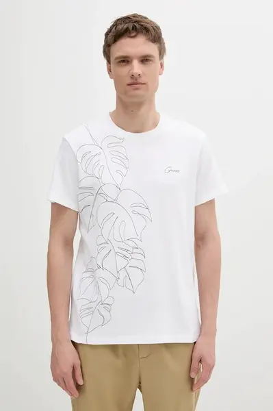 Bavlněné tričko Guess