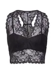 SOAKED IN LUXURY Top 'Dolly'  čierna