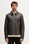 Kožená bunda BOSS H-Mapson4