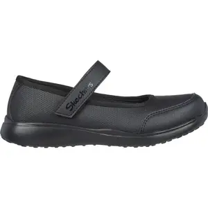 Skechers MICROSTRIDES Dievčenská voľnočasová obuv, čierna, veľkosť