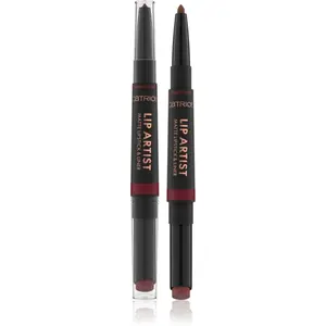 Catrice Lip Artist Matte Lipstick & Liner růž + ceruzka na pery s matným efektom odtieň 040 Sisters By Heart 1.74 g