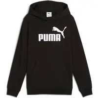 Puma ESSENTIALS NO. 1 LOGO HOODIE TR B Detská mikina, čierna, veľkosť