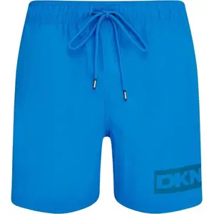 DKNY KOS Pánske plavecké šortky, modrá, veľkosť