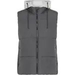 BLEND BHELWIN Pánska vesta, tmavo sivá, veľkosť