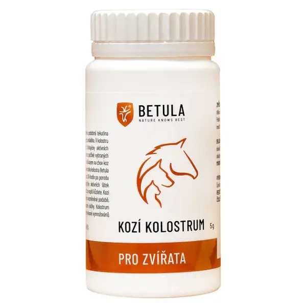 BETULA Kolostrum kozie pre zvieratá 5 g